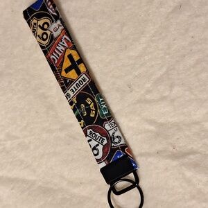 Route 66 Pattern Key Holder